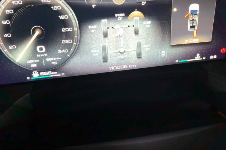 Used Tank 500 2022 3.0T Sport Edition "Creation" Version 5-Seater Odometer Close Up