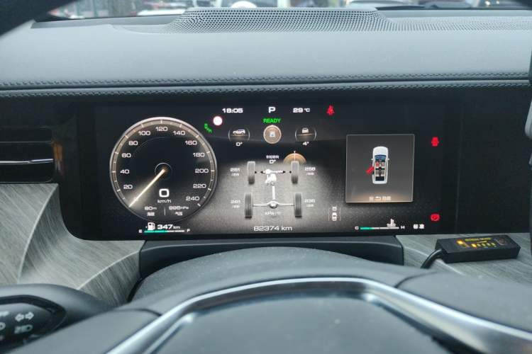 Used Tank 500 2022 3.0T Business Edition "Creation Realm" Design 5-Seater Instrument Cluster