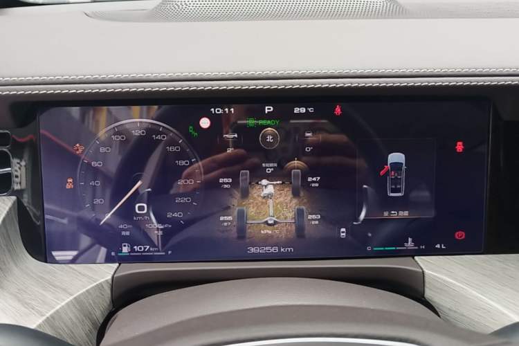 Used Tank 500 2022 3.0T Business Edition "Creation Realm" Design 5-Seater Instrument Cluster