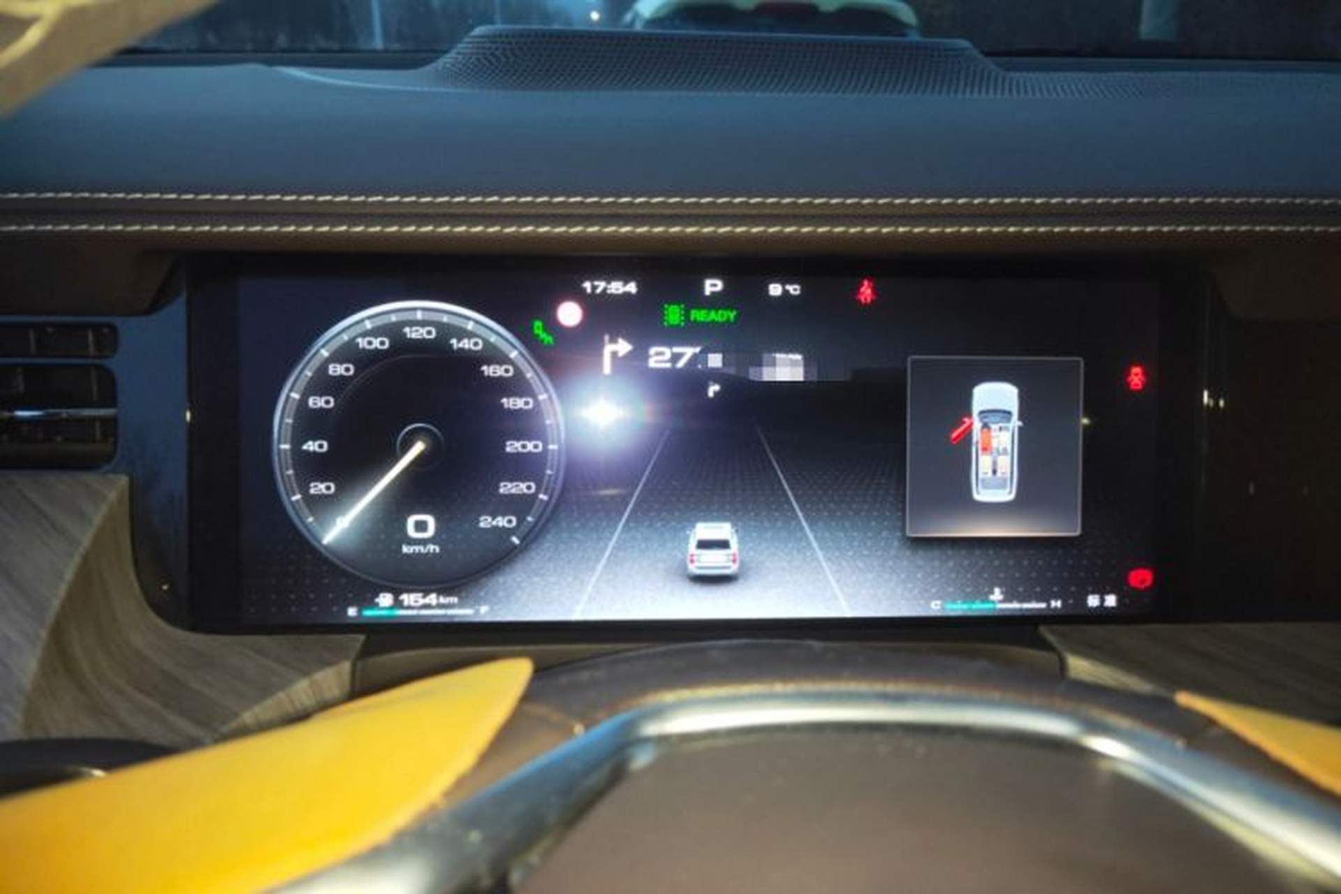 Used Tank 500 2022 3.0T Business Edition "Creation Realm" Design 5-Seater Instrument Cluster