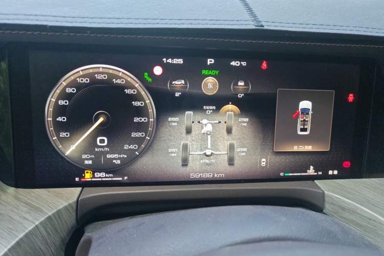 Used Tank 500 2022 3.0T Business Edition "Creation Realm" Design 5-Seater Instrument Cluster