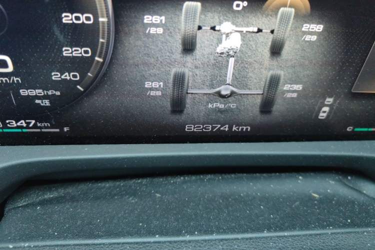 Used Tank 500 2022 3.0T Business Edition "Creation Realm" Design 5-Seater Odometer Close Up