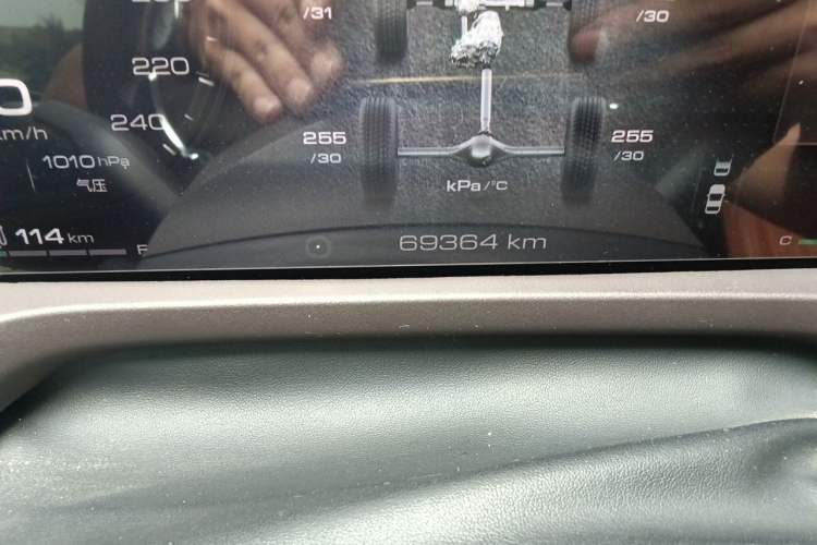 Used Tank 500 2022 3.0T Business Edition "Creation Realm" Design 5-Seater Odometer Close Up