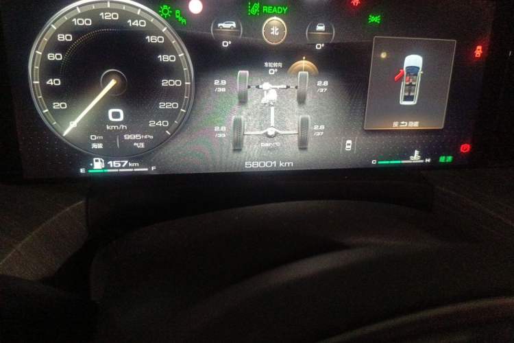 Used Tank 500 2022 3.0T Sport Edition "Creation" Version 5-Seater Odometer Close Up