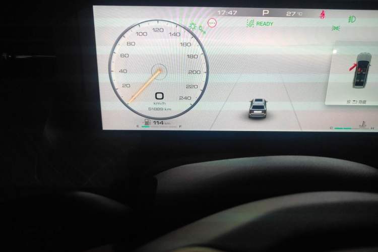 Used Tank 500 2022 3.0T Sport Edition "Creation" Version 5-Seater Odometer Close Up