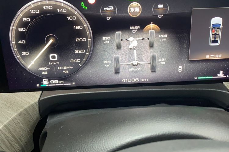 Used Tank 500 2022 3.0T Sport Edition "Creation" Style 7 Seats Odometer Close Up