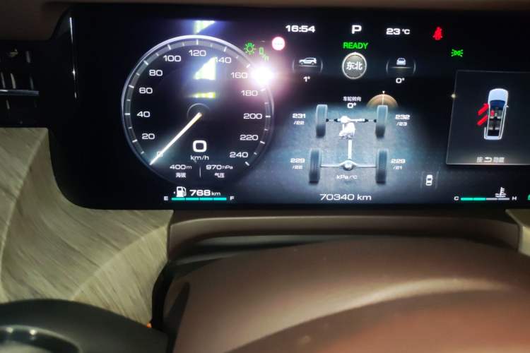 Used Tank 500 2022 3.0T Sport Edition "Creation" Version 5-Seater Odometer Close Up
