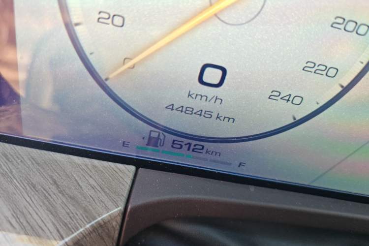Used Tank 500 2022 3.0T Business Edition Summit Version 5 Seats Odometer Close Up