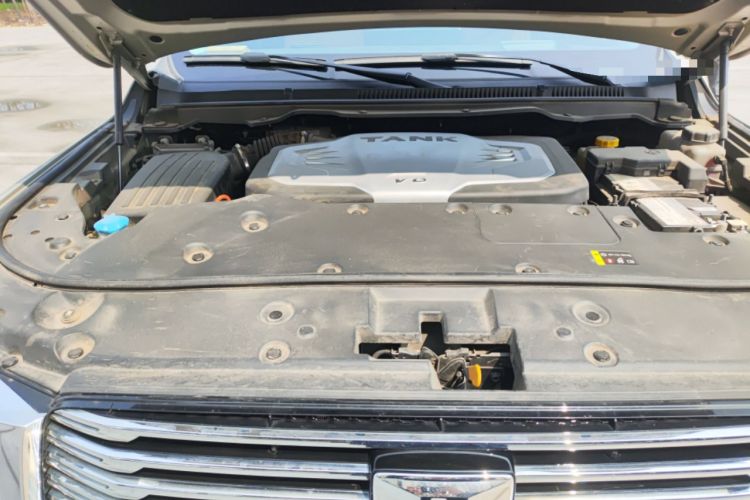 Used Tank 500 2022 3.0T Business Edition "Creation Realm" Design 5-Seater Engine Bay