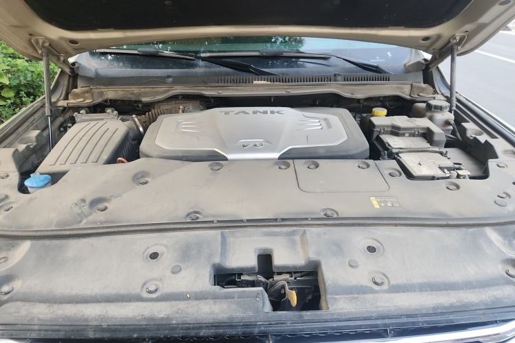 Used Tank 500 2022 3.0T Business Edition "Creation Realm" Design 5-Seater Engine Bay