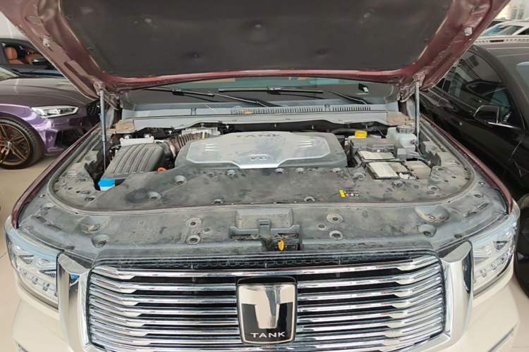 Used Tank 500 2022 3.0T High-End Custom Edition 5 Seats Engine Bay