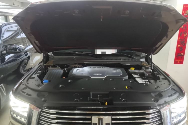 Used Tank 500 2022 3.0T High-End Custom Edition 5 Seats Engine Bay