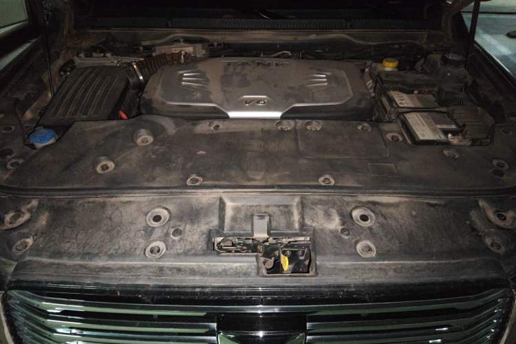 Used Tank 500 2022 3.0T Business Edition "Creation Realm" Design 5-Seater Engine Bay