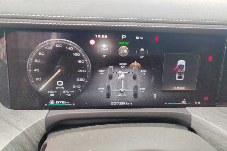 Used Tank 500 2022 3.0T Sport Edition "Creation" Version 5-Seater Instrument Cluster