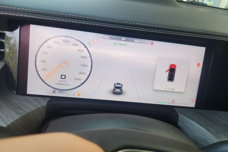 Used Tank 500 2022 3.0T Business Edition "Creation Realm" Design 5-Seater Instrument Cluster