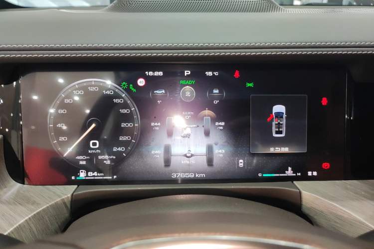 Used Tank 500 2022 3.0T Business Edition "Creation Realm" Design 5-Seater Instrument Cluster