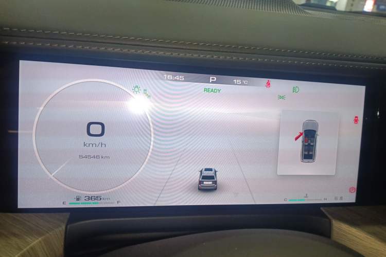 Used Tank 500 2022 3.0T Business Edition "Creation Realm" Design 5-Seater Instrument Cluster