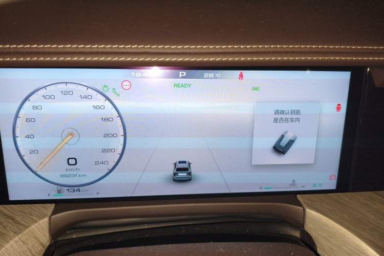 Used Tank 500 2022 3.0T Business Edition "Creation Realm" Design 5-Seater Instrument Cluster