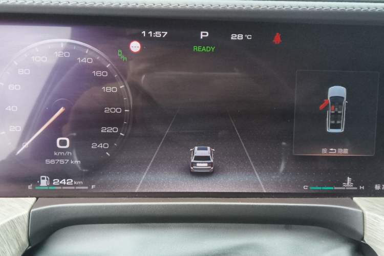 Used Tank 500 2022 3.0T Business Edition "Creation Realm" Design 5-Seater Instrument Cluster