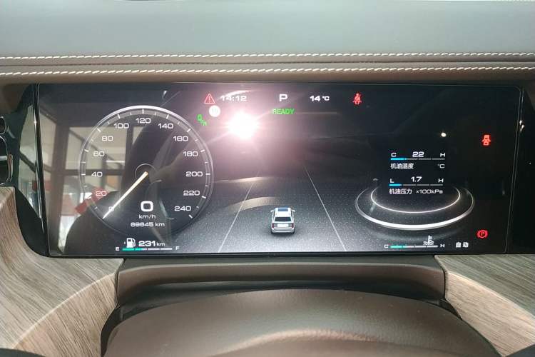 Used Tank 500 2022 3.0T Business Edition "Creation Realm" Design 5-Seater Instrument Cluster