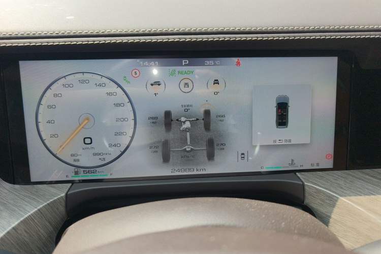 Used Tank 500 2022 3.0T Sport Edition "Creation" Version 5-Seater Odometer Close Up