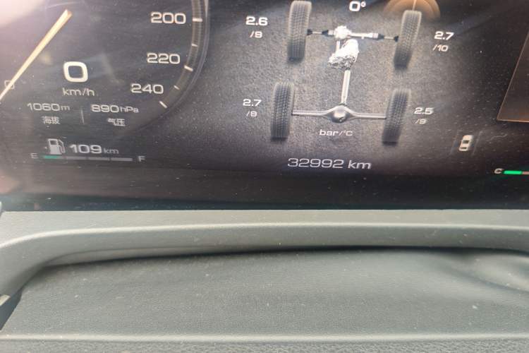 Used Tank 500 2023 3.0T Sport Edition Realm-Setting 5-Seater Odometer Close Up