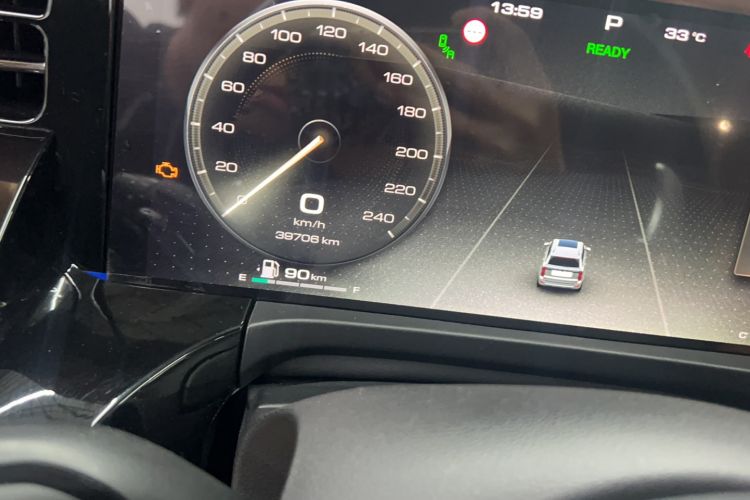 Used Tank 500 2023 3.0T Sport Edition Realm-Setting 5-Seater Odometer Close Up