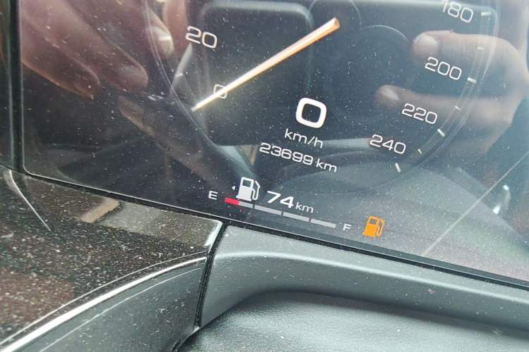 Used Tank 500 2023 3.0T Sport Edition Realm-Setting 5-Seater Odometer Close Up