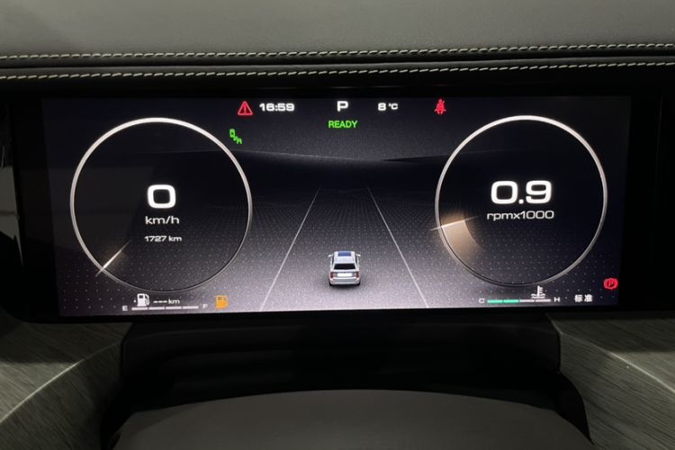Used Tank 500 2023 3.0T Sport Edition Realm-Setting 5-Seater Odometer Close Up