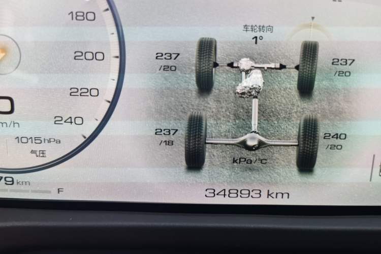 Used Tank 500 2023 3.0T Sport Edition Realm-Setting 5-Seater Odometer Close Up