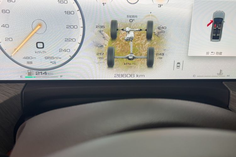 Used Tank 500 2023 3.0T Sport Edition Realm-Setting 5-Seater Odometer Close Up