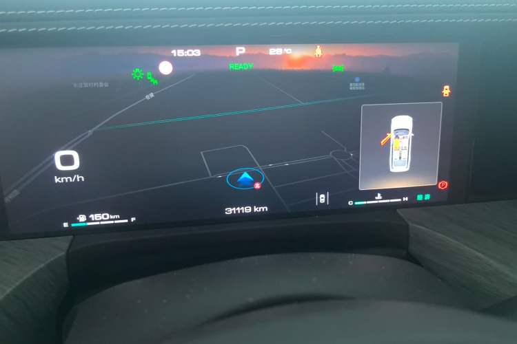 Used Tank 500 2023 3.0T Sport Edition Realm-Setting 5-Seater Odometer Close Up