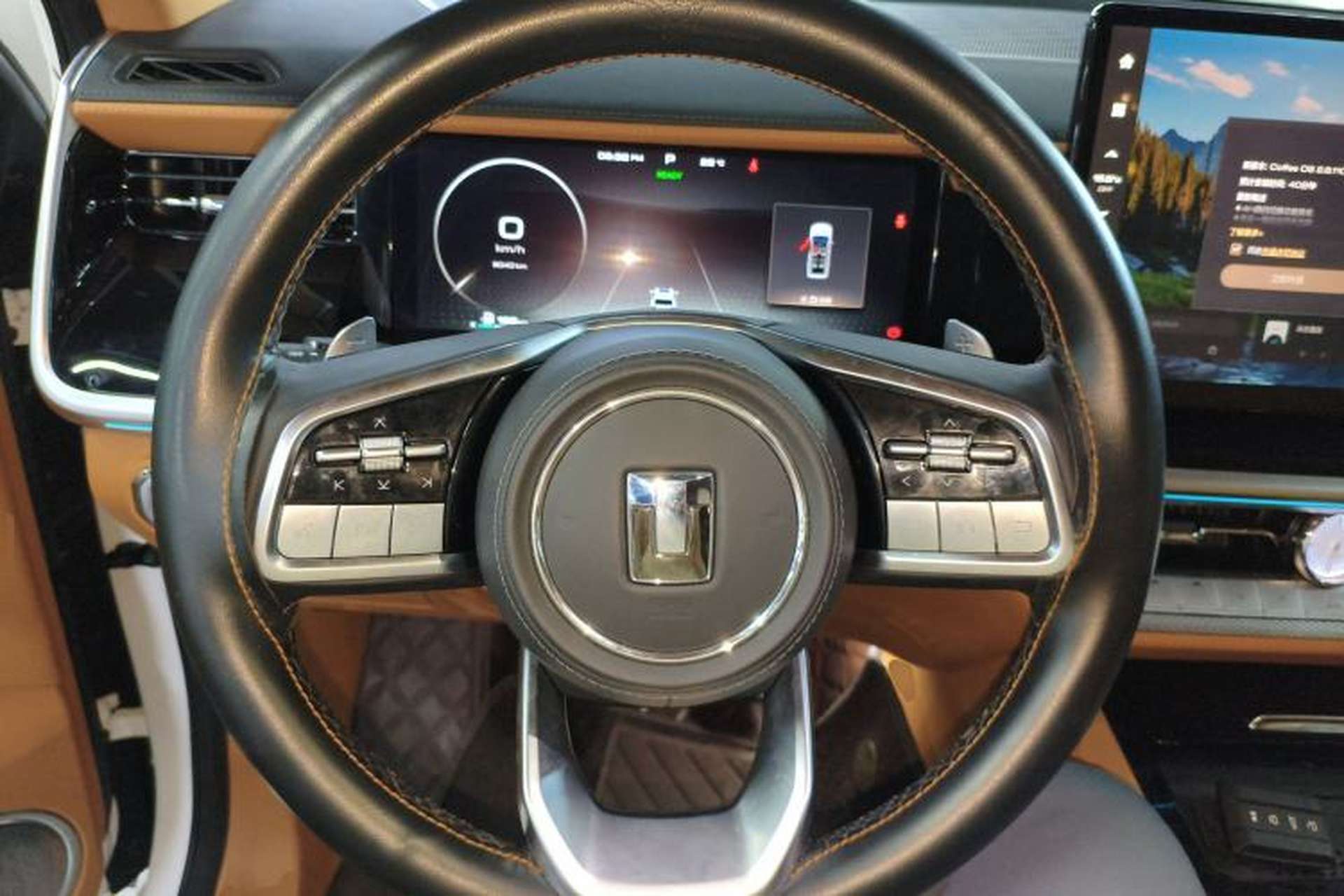 Used Tank 500 2023 3.0T Business Edition Realm-Setting 7-Seater Steering Wheel