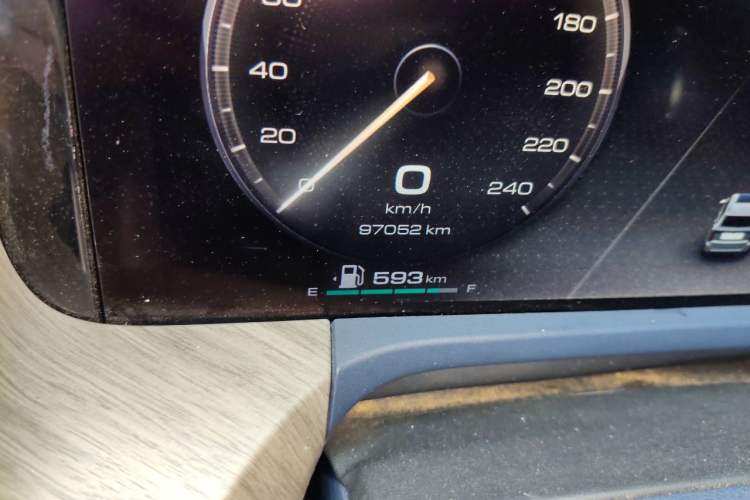 Used Tank 500 2023 3.0T Sport Edition Realm-Setting 5-Seater Odometer Close Up