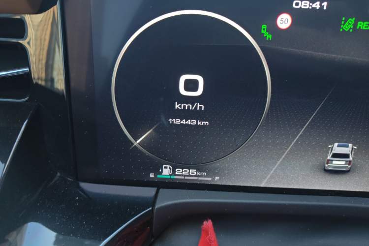 Used Tank 500 New Energy 2023 Hi4-T Odometer Close Up