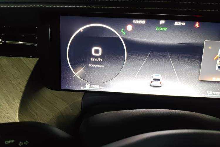 Used Tank 500 New Energy 2023 Hi4-T Odometer Close Up