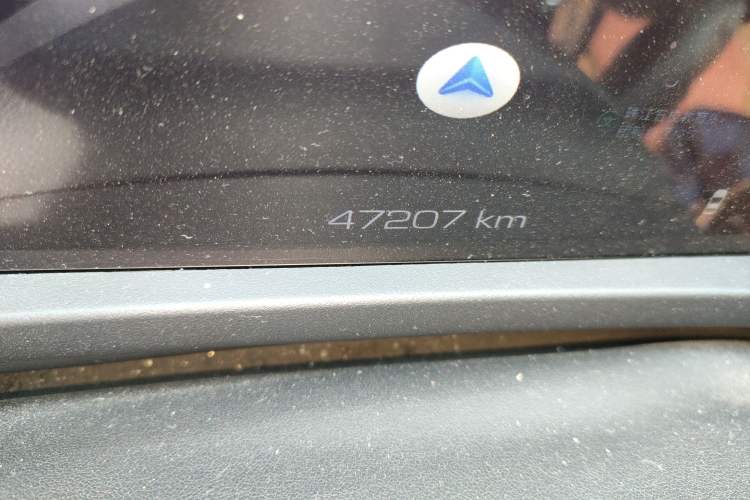 Used Tank 500 New Energy 2023 Hi4-T Odometer Close Up