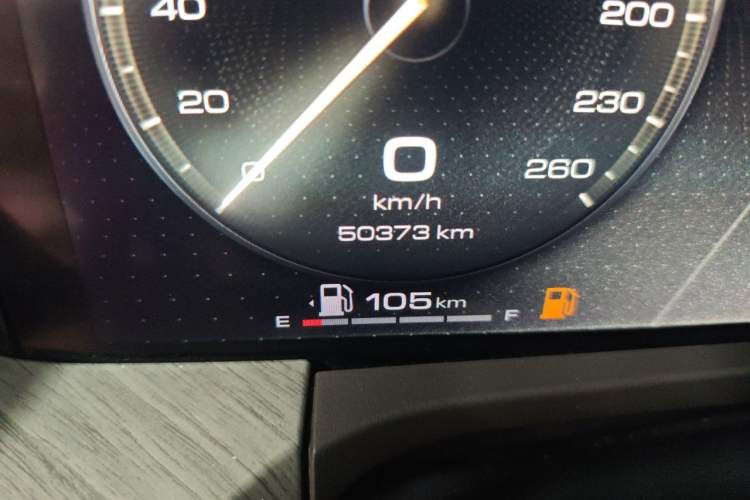 Used Tank 500 New Energy 2023 Hi4-T Odometer Close Up