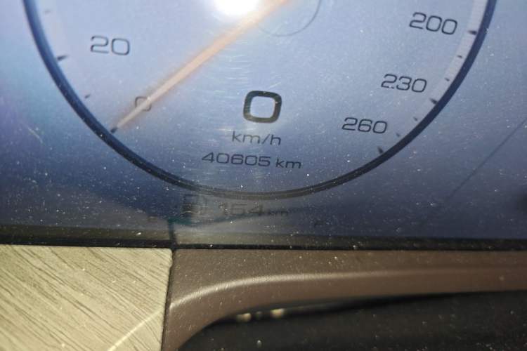 Used Tank 500 New Energy 2023 Hi4-T Odometer Close Up
