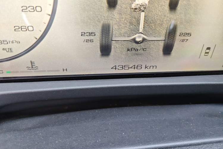 Used Tank 500 New Energy 2023 Hi4-T Odometer Close Up