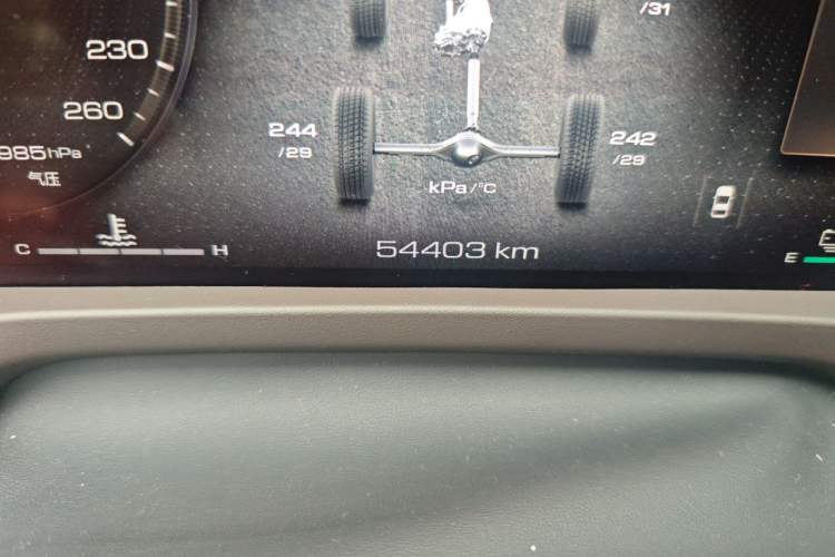 Used Tank 500 New Energy 2023 Hi4-T Odometer Close Up