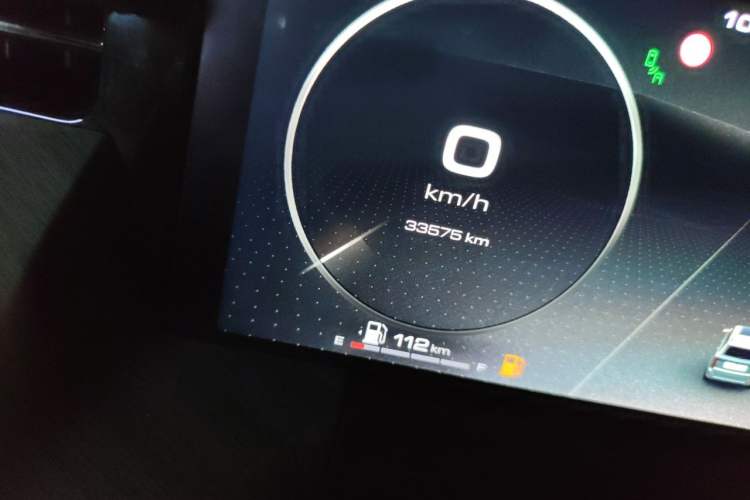 Used Tank 500 New Energy 2023 Hi4-T Odometer Close Up