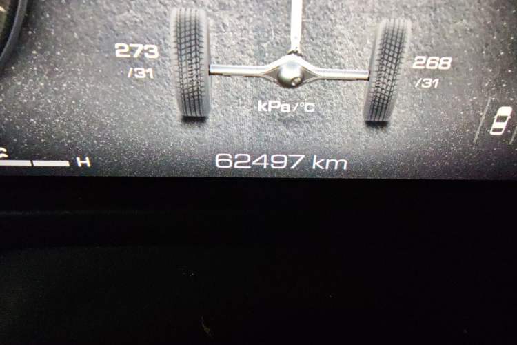 Used Tank 500 New Energy 2023 Hi4-T Odometer Close Up