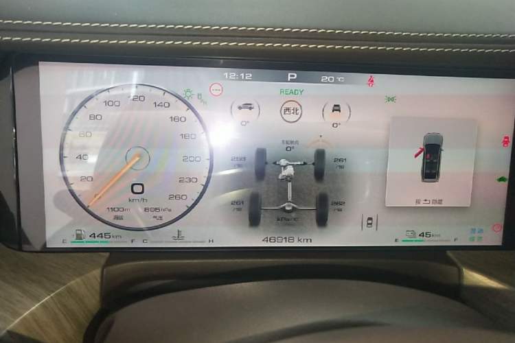 Used Tank 500 New Energy 2023 Hi4-T Instrument Cluster