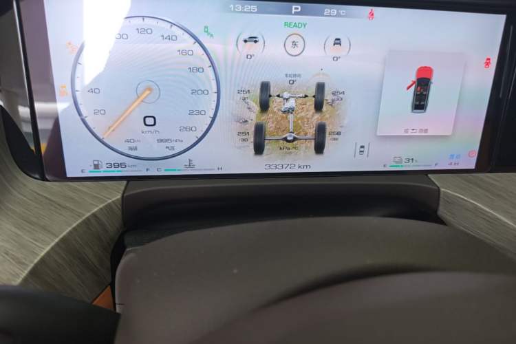 Used Tank 500 New Energy 2023 Hi4-T Odometer Close Up