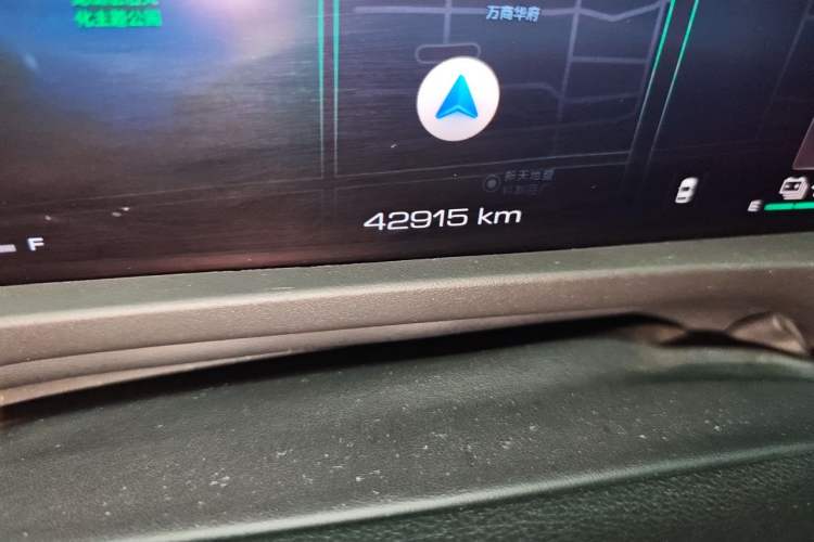 Used Tank 500 New Energy 2023 Hi4-T Odometer Close Up