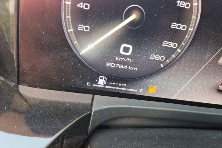 Used Tank 500 New Energy 2023 Hi4-T Odometer Close Up