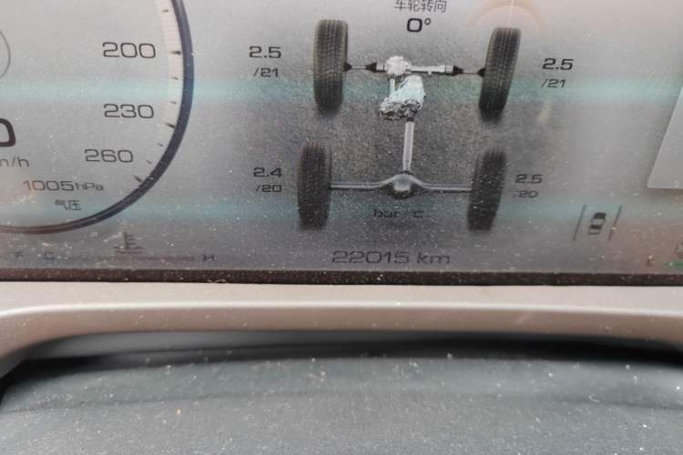 Used Tank 500 New Energy 2023 Hi4-T Odometer Close Up