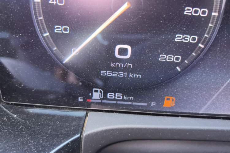 Used Tank 500 New Energy 2023 Hi4-T Odometer Close Up