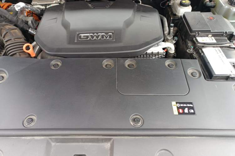 Used Tank 500 New Energy 2024 Hi4-T Black Warrior Edition Engine Bay